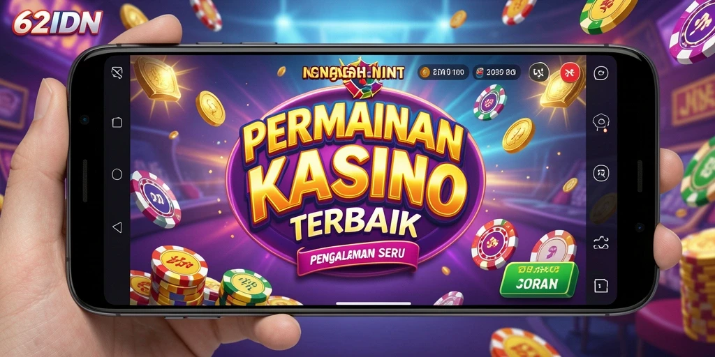 Tampilan menarik dari gameplay Kasino di 62IDN yang mengasyikkan.