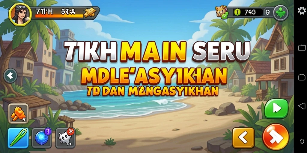 Tampilan gameplay 71H yang menggambarkan keseruan permainan Idle.