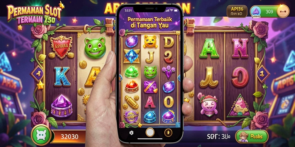Screenshot utama API36 menampilkan gameplay Slot yang mendebarkan.