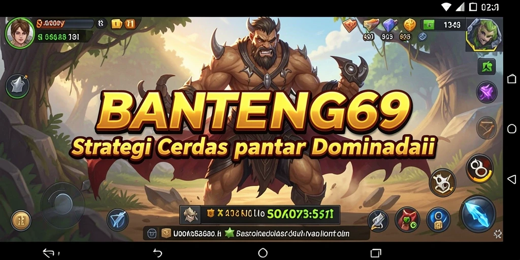 Tangkapan layar utama dari BANTENG69 menampilkan aksi strategi yang mendebarkan.
