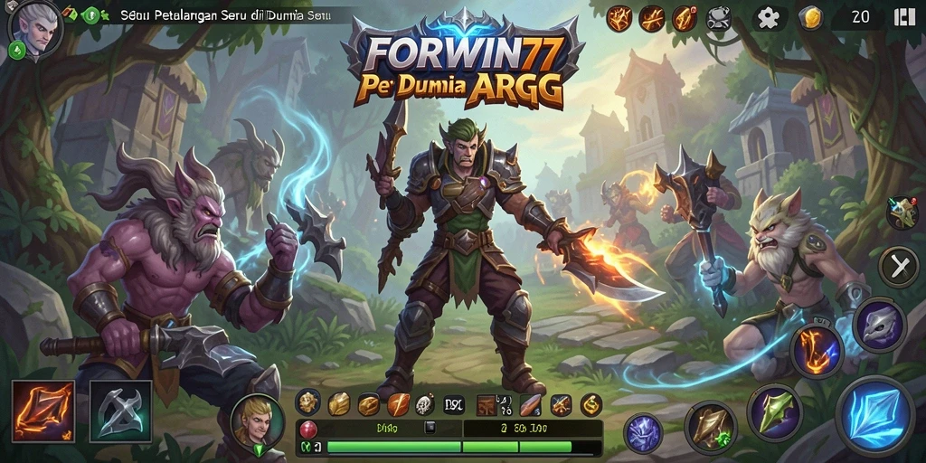 Gameplay ARPG yang menarik dan penuh aksi di FORWIN77.
