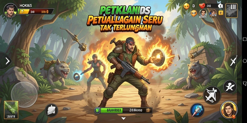 Gameplay HOKI65 yang seru dan menantang.