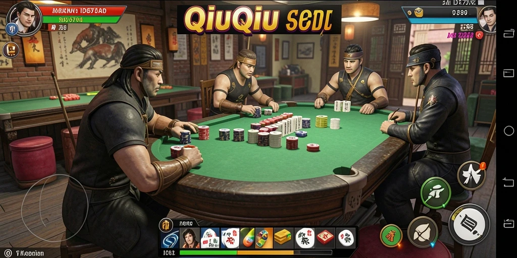 Screenshot gameplay QiuQiu ID6788 yang seru.
