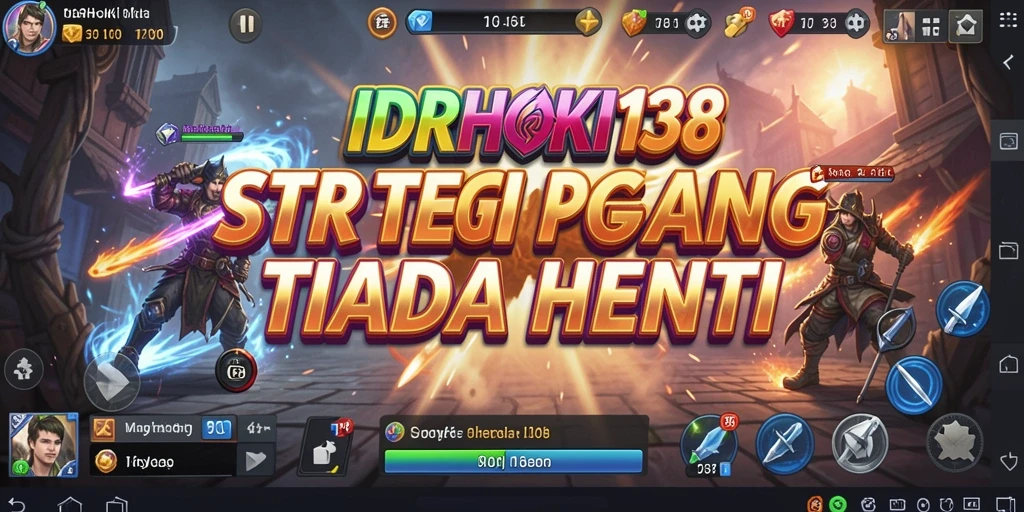 Tampilan gameplay mendebarkan di IDRHOKI138 dengan strategi perang yang kreatif.