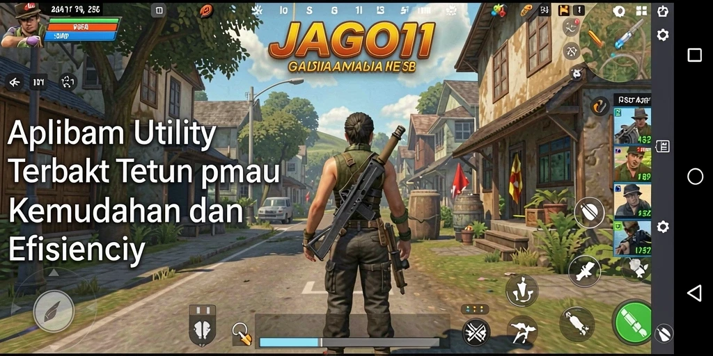 Tampilan antarmuka JAGO11 yang sederhana dan intuitif.
