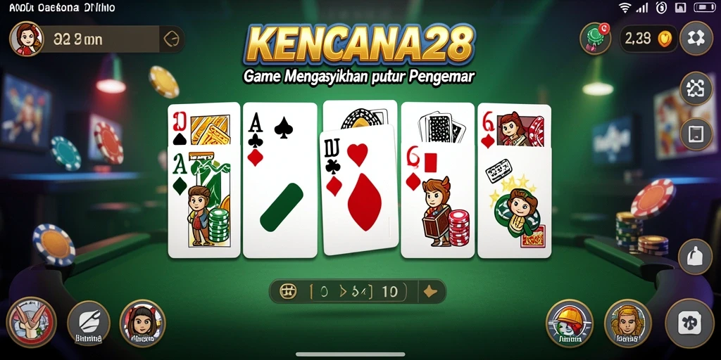 Tampilan permainan Domino yang seru dan interaktif.