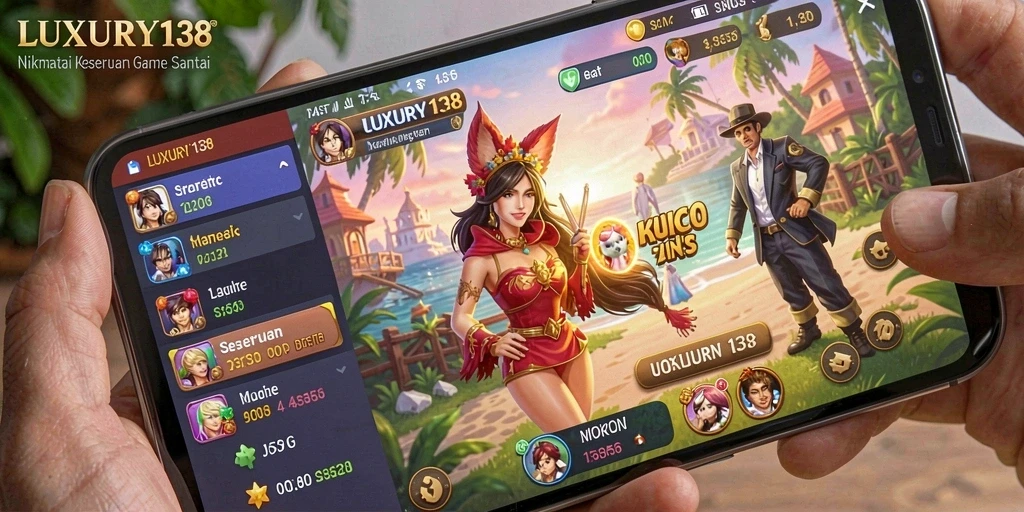 Tampilan gameplay LUXURY138 yang menyenangkan dan menghibur.