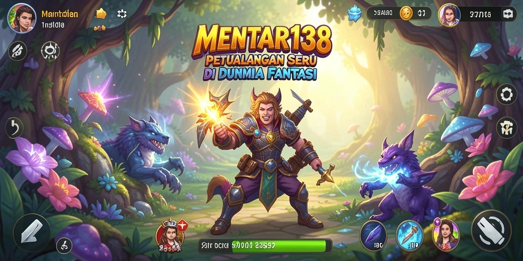 Tampilan menarik dari gameplay <strong>MENTARI138</strong> dengan aksi petualangan yang seru.