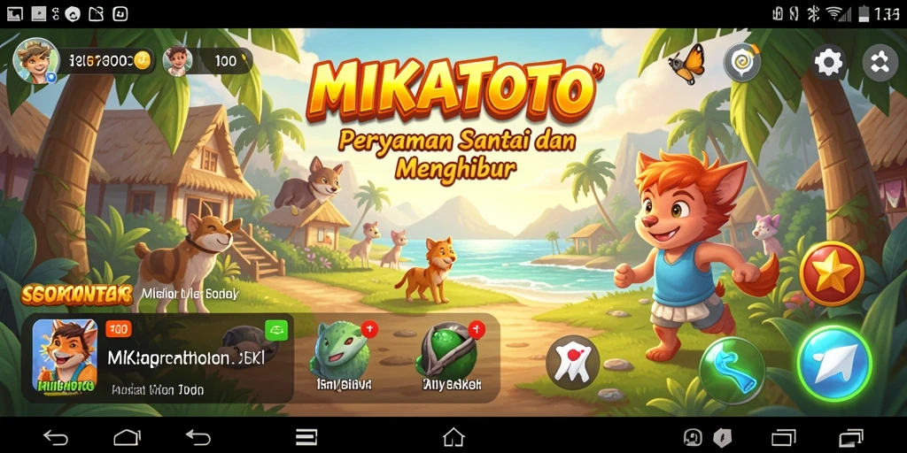 Tampilan menarik dari gameplay MIKATOTO yang menyenangkan.
