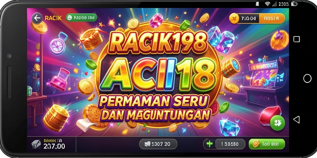 Tampilan menarik dari gameplay RACIK198 yang menyenangkan.