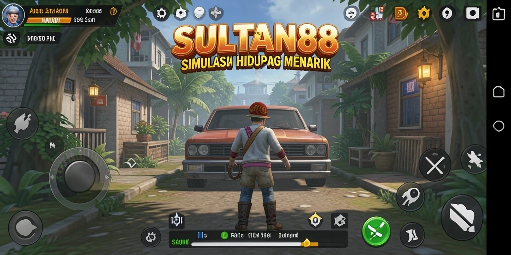 Tampilan gameplay simulasi SULTAN88 yang menarik dan interaktif.