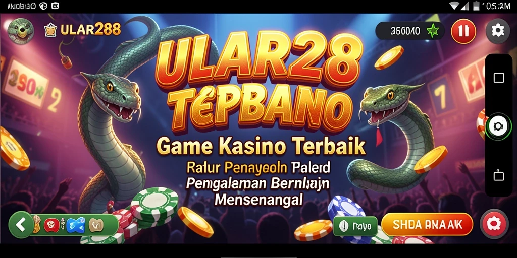 Tampilan menarik dari gameplay ULAR288 yang seru.