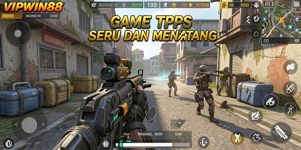 Tampilan gameplay seru di VIPWIN88 dengan pertempuran yang mendebarkan.